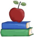 apple-and-books-clipart